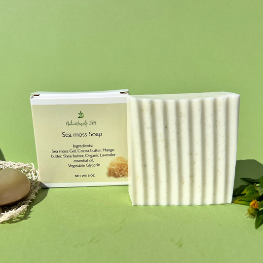 Sea moss soap