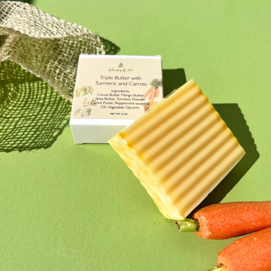 Fruit soap⎮ Carrots with Turmeric